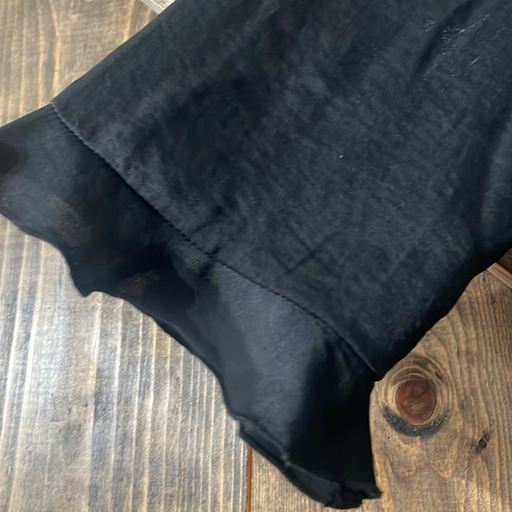 WHO WHAT WEAR Mesh Ruffle Dress - Picture 7 of 13